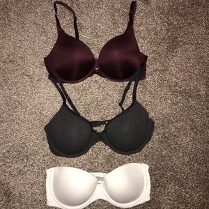 Set of four bras (all 34C) variety of styles